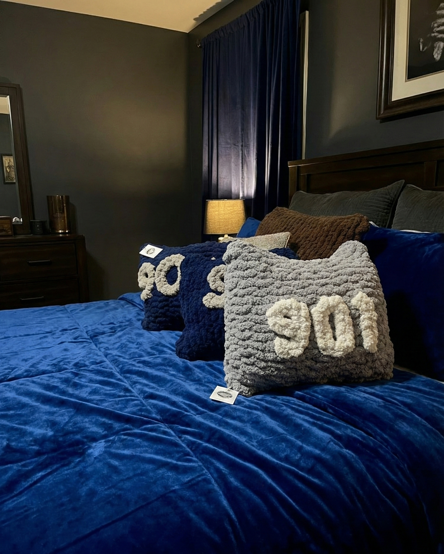 Home Town Handmade Chunky Pillow