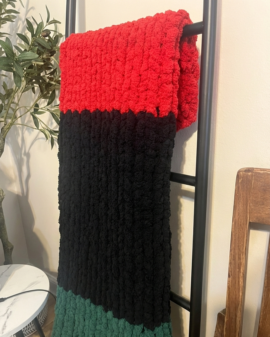 RBG Heritage Chunky Chenille Throw Blanket