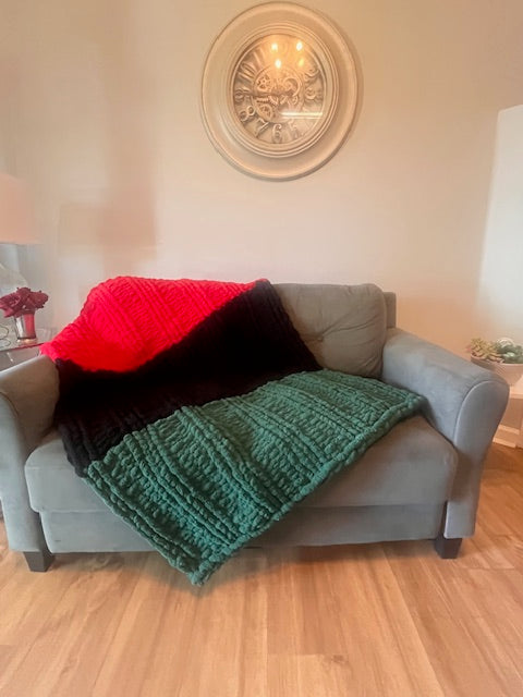 RBG Heritage Chunky Chenille Throw Blanket